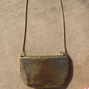 Vintage Giorgini Purse Gold Clutch Retro Handbag